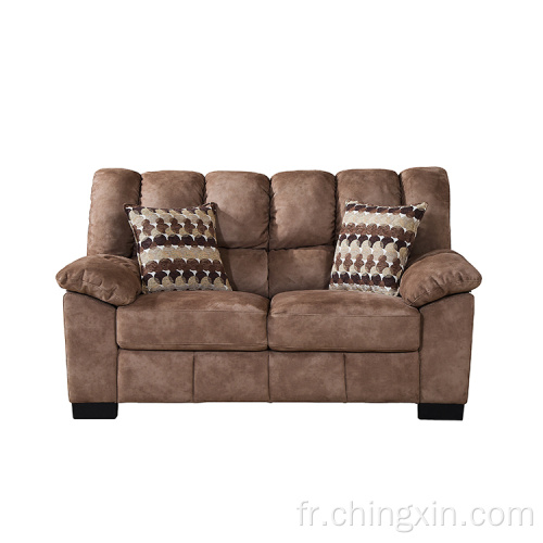 Canapés en gros canapé en tissu sectionnel ensembles de canapé de salon deux places